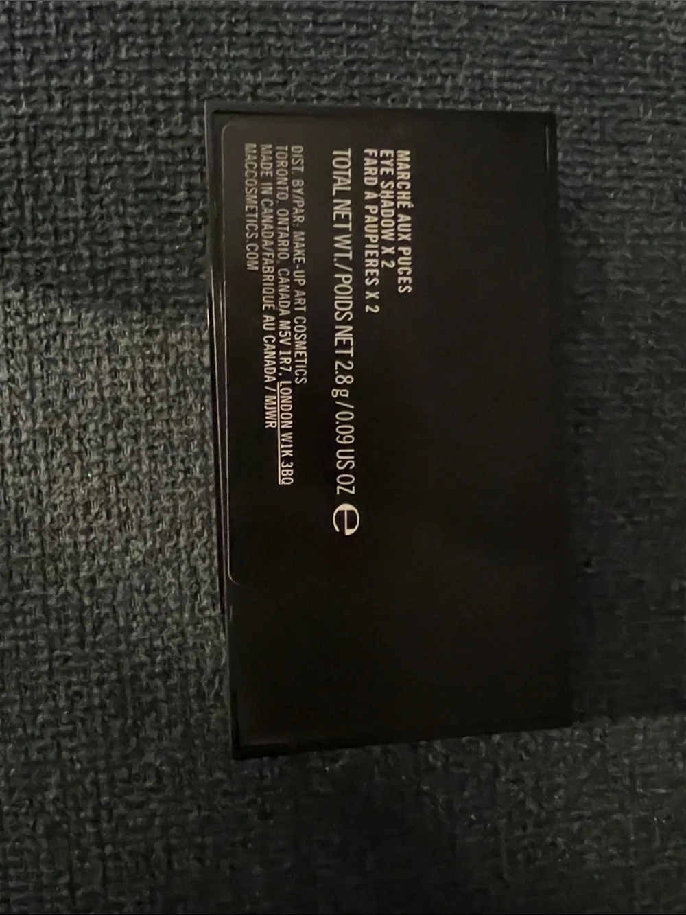 MAC Cosmetics Duo Eyeshadow - Copper Shimmer & Warm Terracotta Matte